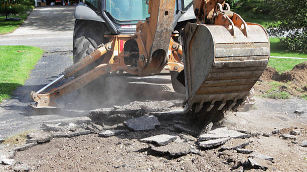 Cobblestone Driveway Installation